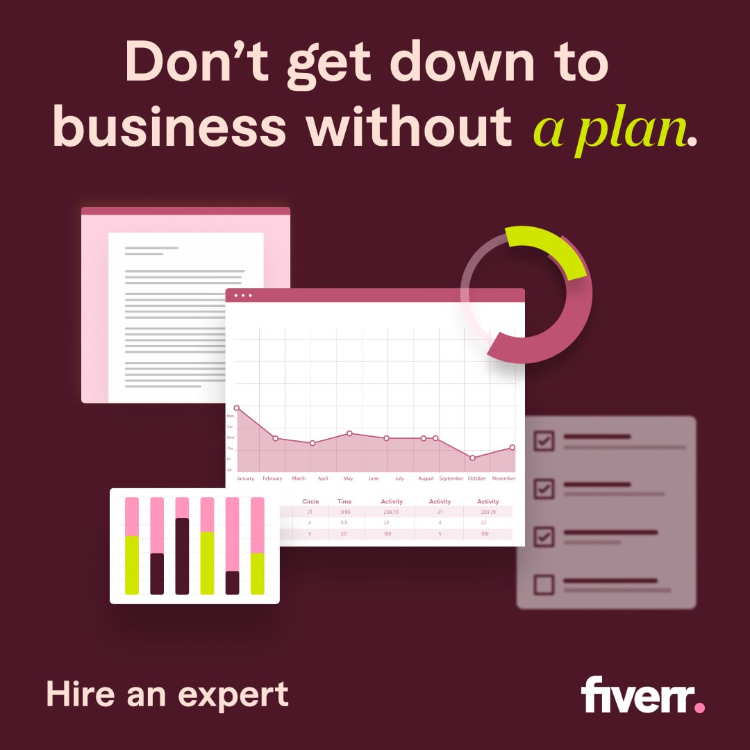 business plan on fiverr